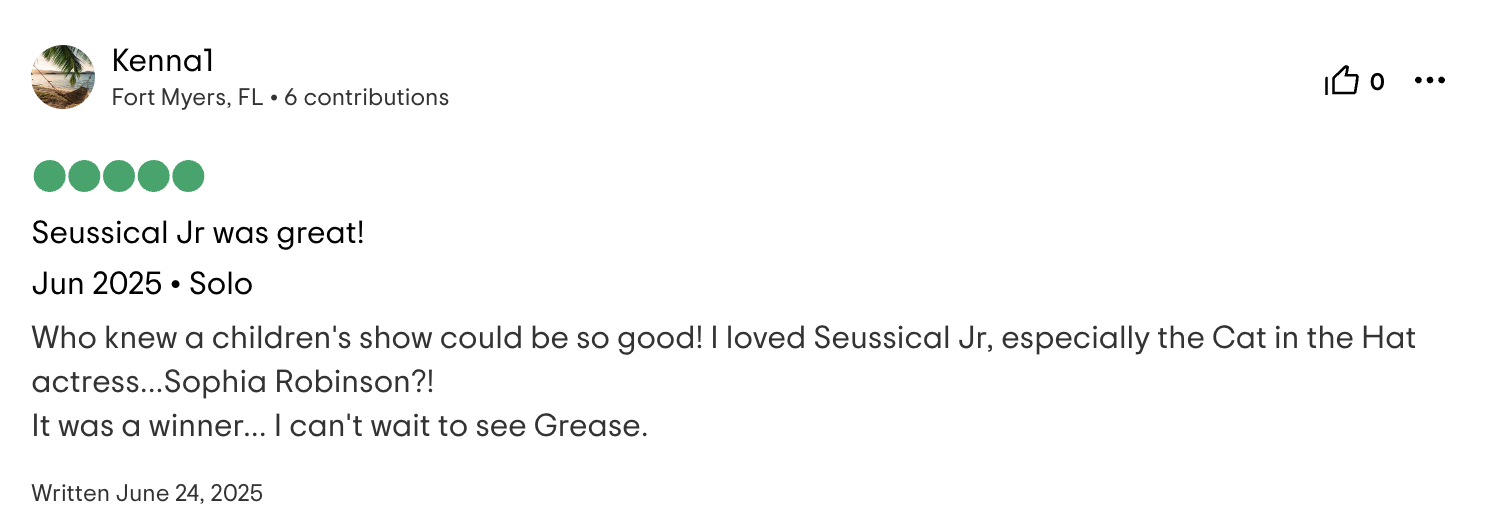 Trip Advisor Review